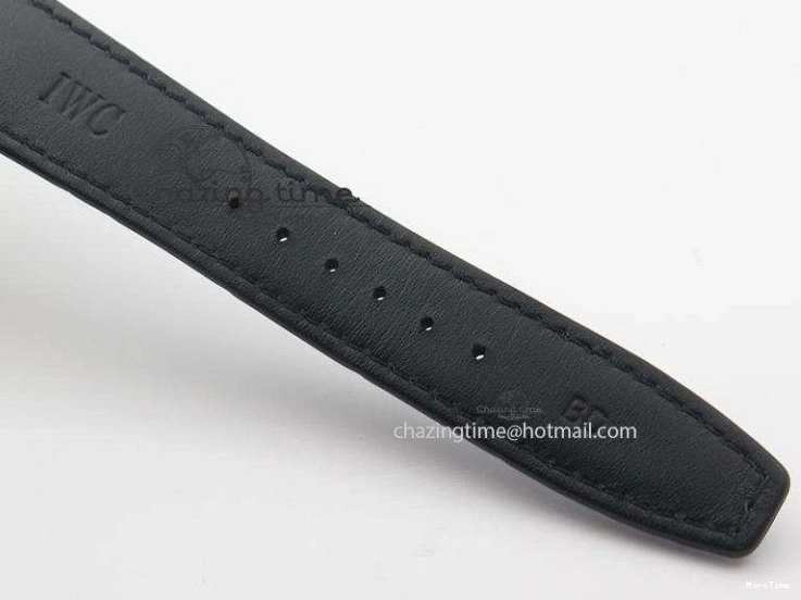 MIROTIME 0203 Portuguese Real PR IW500106 ZF 1:1 Best Edition Grey Dial On Black Leather Strap A52010 V Versatile 7306